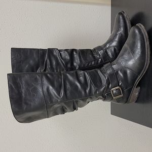 Baretrap Women's Knee High Wide Calf Boots 8